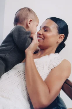 Niños ZARA 0 - 6 Meses·Punto|0 - 6 Meses·Básicos<KIMONO PUNTO LINKS