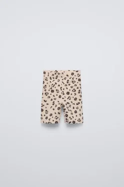 Niños ZARA 1½ - 6 Años·Leggings|1½ - 6 Años·Faldas / Bermudas<LEGGING CICLISTA ANIMAL PRINT