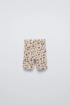 Niños ZARA 1½ - 6 Años·Leggings|1½ - 6 Años·Faldas / Bermudas<LEGGING CICLISTA ANIMAL PRINT
