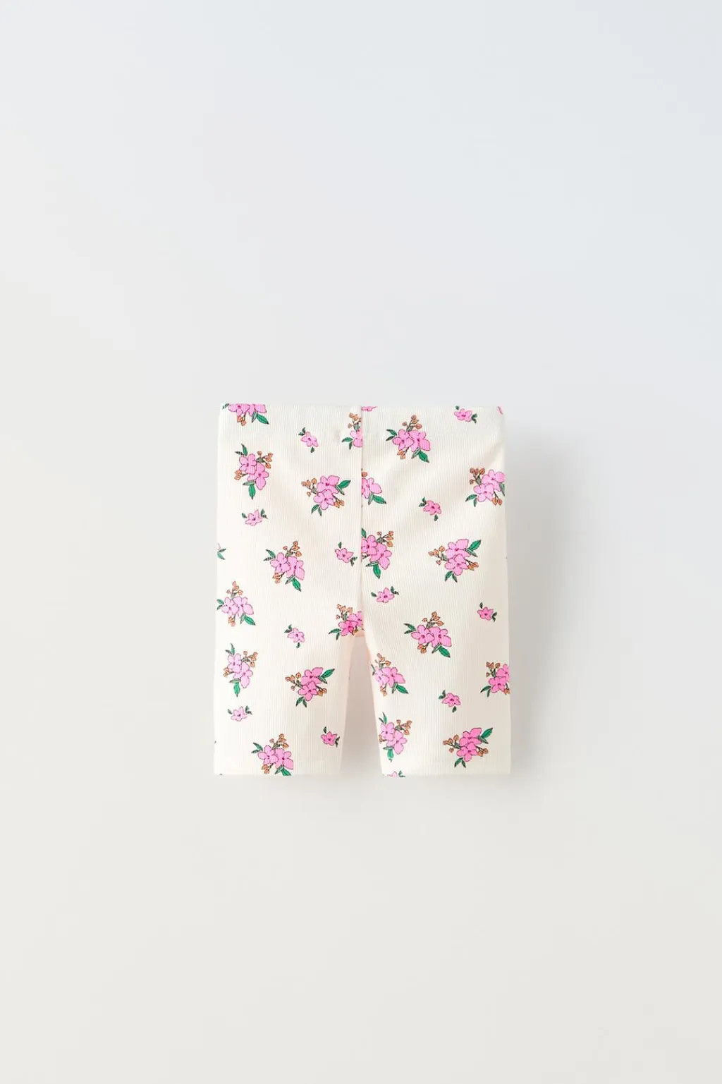 Niños ZARA 1½ - 6 Años·Leggings|1½ - 6 Años·Faldas / Bermudas<LEGGING CICLISTA RIB FLORES