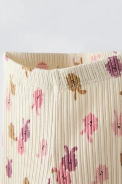 Niños ZARA 6 - 18 Meses·Pantalones / Leggings<LEGGING CONEJOS