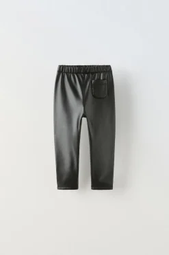Niños ZARA 1½ - 6 Años·Pantalones|1½ - 6 Años·Leggings<LEGGING EFECTO PIEL