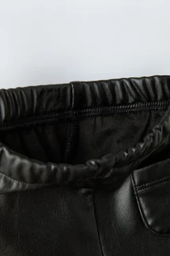 Niños ZARA 1½ - 6 Años·Pantalones|1½ - 6 Años·Leggings<LEGGING EFECTO PIEL