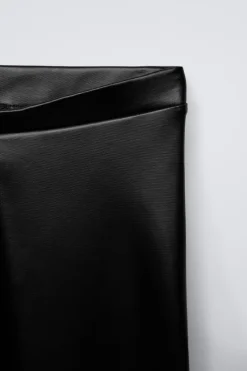 Niños ZARA 6 - 14 Años·Pantalones|6 - 14 Años·Leggings<LEGGING EFECTO PIEL