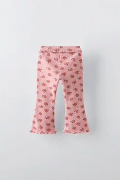 Niños ZARA 1½ - 6 Años·Pantalones|1½ - 6 Años·Leggings<LEGGING FALRE FLORES