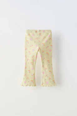 Niños ZARA 1½ - 6 Años·Pantalones|1½ - 6 Años·Leggings<LEGGING FLARE FLORES