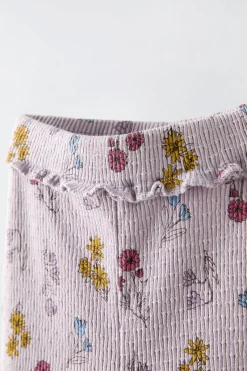 Niños ZARA 1½ - 6 Años·Pantalones|1½ - 6 Años·Leggings<LEGGING FLARE FLORES