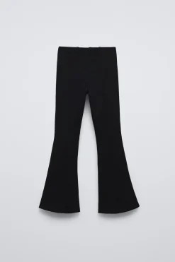 Niños ZARA 6 - 14 Años·Pantalones|6 - 14 Años·Leggings<LEGGING FLARE PUNTO ROMA