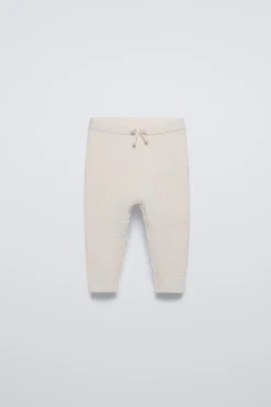 Niños ZARA 0 - 6 Meses·Punto|0 - 6 Meses·Leggings / Polainas<LEGGING PUNTO OCHOS