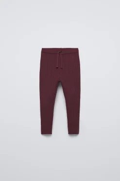 Niños ZARA 1½ - 6 Años·Punto|1½ - 6 Años·Pantalones<LEGGING PUNTO RIB