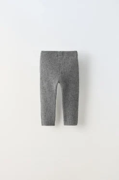 Niños ZARA 1½ - 6 Años·Punto|1½ - 6 Años·Pantalones<LEGGING RIB CASHMERE