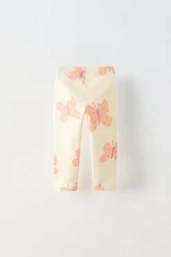 Niños ZARA 1½ - 6 Años·Pantalones|1½ - 6 Años·Leggings<LEGGING RIB ESTAMPADO