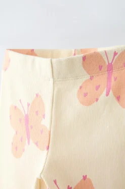 Niños ZARA 1½ - 6 Años·Pantalones|1½ - 6 Años·Leggings<LEGGING RIB ESTAMPADO