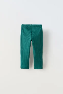 Niños ZARA 1½ - 6 Años·Pantalones|1½ - 6 Años·Leggings<LEGGING RIB ETIQUETA