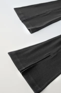 Niños ZARA 6 - 14 Años·Pantalones|6 - 14 Años·Leggings<LEGGING RIB FLARE FELPA
