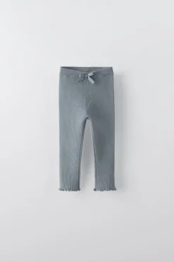 Niños ZARA 1½ - 6 Años·Punto|1½ - 6 Años·Pantalones<LEGGING RIB LAZO