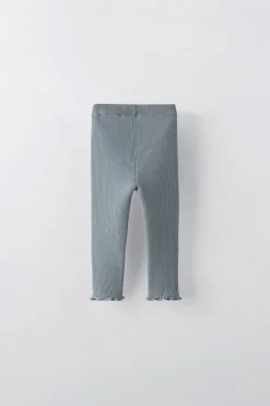 Niños ZARA 1½ - 6 Años·Punto|1½ - 6 Años·Pantalones<LEGGING RIB LAZO