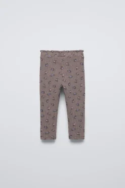 Niños ZARA 1½ - 6 Años·Pantalones|1½ - 6 Años·Leggings<LEGGING SOFT TOUCH FLORES