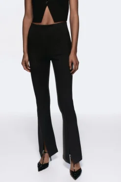 Fashion LEGGINGS BAJO ABERTURA Mujer Pantalones