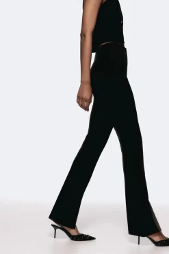 Fashion LEGGINGS BAJO ABERTURA Mujer Pantalones