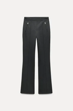 Fashion LEGGINGS BOLSILLOS CREMALLERA Mujer Pantalones