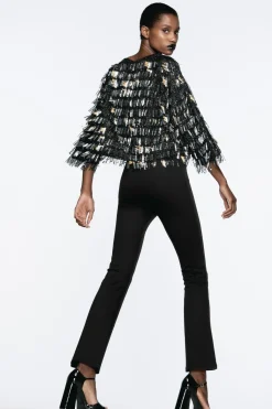 Outlet LEGGINGS BOOTCUT Mujer Pantalones