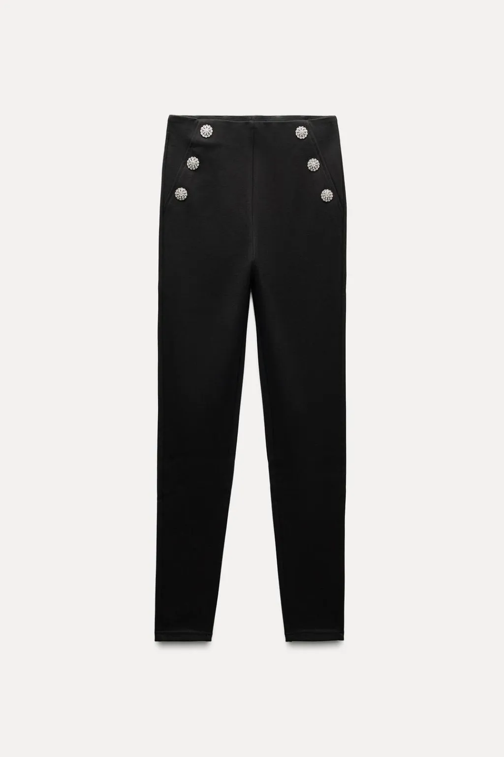 Clearance LEGGINGS BOTONES JOYA TIRO MEDIO Mujer Pantalones