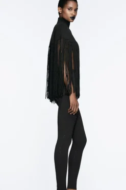 Fashion LEGGINGS BRILLOS Mujer Pantalones