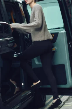 New LEGGINGS CINTURA ANCHA Mujer Pantalones