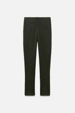 Outlet LEGGINGS CREPE TIRO ALTO Mujer Pantalones