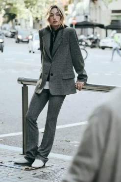 Discount LEGGINGS FLARE ESPIGA Mujer Pantalones