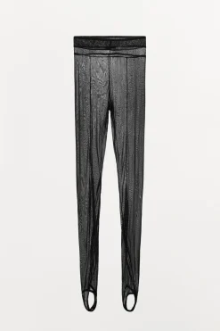 Online LEGGINGS FUSEAU 100% SEDA Mujer Pantalones