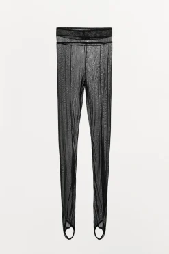 Online LEGGINGS FUSEAU 100% SEDA Mujer Pantalones