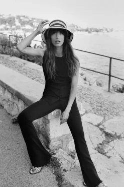 Best LEGGINGS STRETCH FLARE Mujer Pantalones