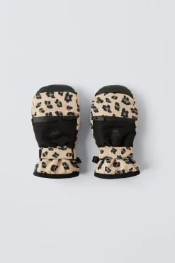 Niños ZARA 1½ - 6 Años·Accesorios|1½ - 6 Años·Deporte / Chándal<MANOPLAS ANIMAL PRINT ANTIDESLIZANTES SKI COLLECTION