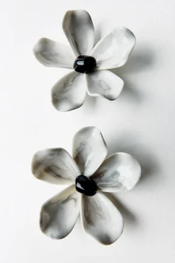 Discount MAXI PENDIENTES FLOR RESINA Mujer Accesorios / Bisuteria