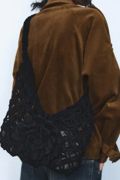 Best MAXI SACA EFECTO TERCIOPELO Mujer Bolsos