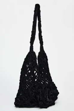 Best MAXI SACA EFECTO TERCIOPELO Mujer Bolsos