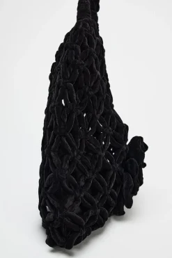 Best MAXI SACA EFECTO TERCIOPELO Mujer Bolsos