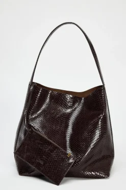 New MAXI SACA RELIEVE PIEL Mujer Bolsos