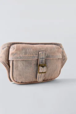 Niños ZARA 6 - 14 Años·Bolsos / Mochilas<MINI RIÑONERA DESGASTADA