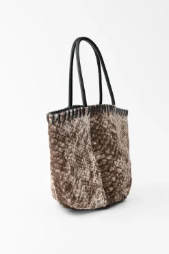 Sale MINI SACA PIEL ESTAMPADO ANIMAL Mujer Accesorios / Bisuteria