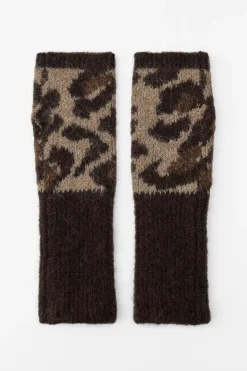 Sale MITONES PUNTO ESTAMPADO ANIMAL Mujer Accesorios / Bisuteria