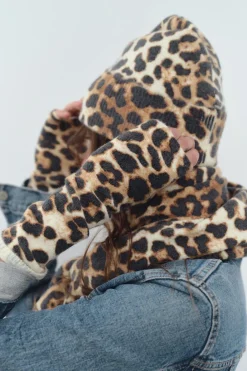 Hot MITONES PUNTO FINO ESTAMPADO ANIMAL Mujer Accesorios / Bisuteria