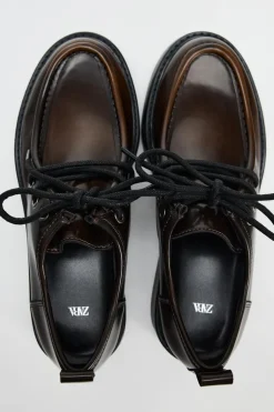 Fashion MOCASÍN CORDONES Mujer Zapatos