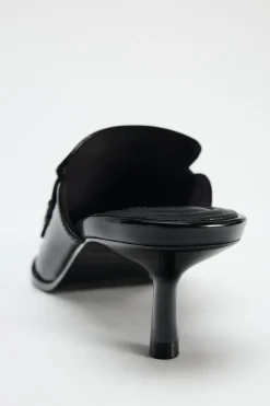 New MOCASÍN DESTALONADO EFECTO ACHAROLADO Mujer Zapatos