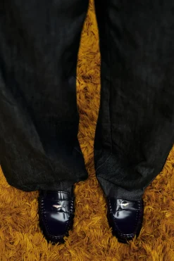 New MOCASÍN FRUNCIDO DETALLE METÁLICO Mujer Zapatos