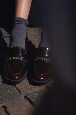 Online MOCASÍN HEBILLA ACHAROLADO Mujer Zapatos