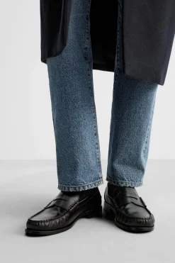 Clearance MOCASÍN PIEL ANTIFAZ Hombre Piel|Zapatos