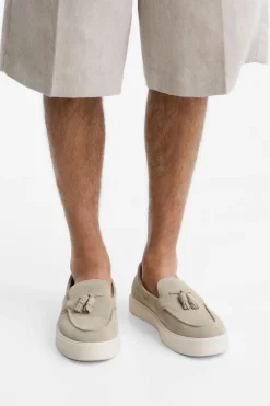 Clearance MOCASÍN PIEL BORLAS Hombre Zapatos